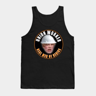 Union Worker Real Men of Genius Tank Top